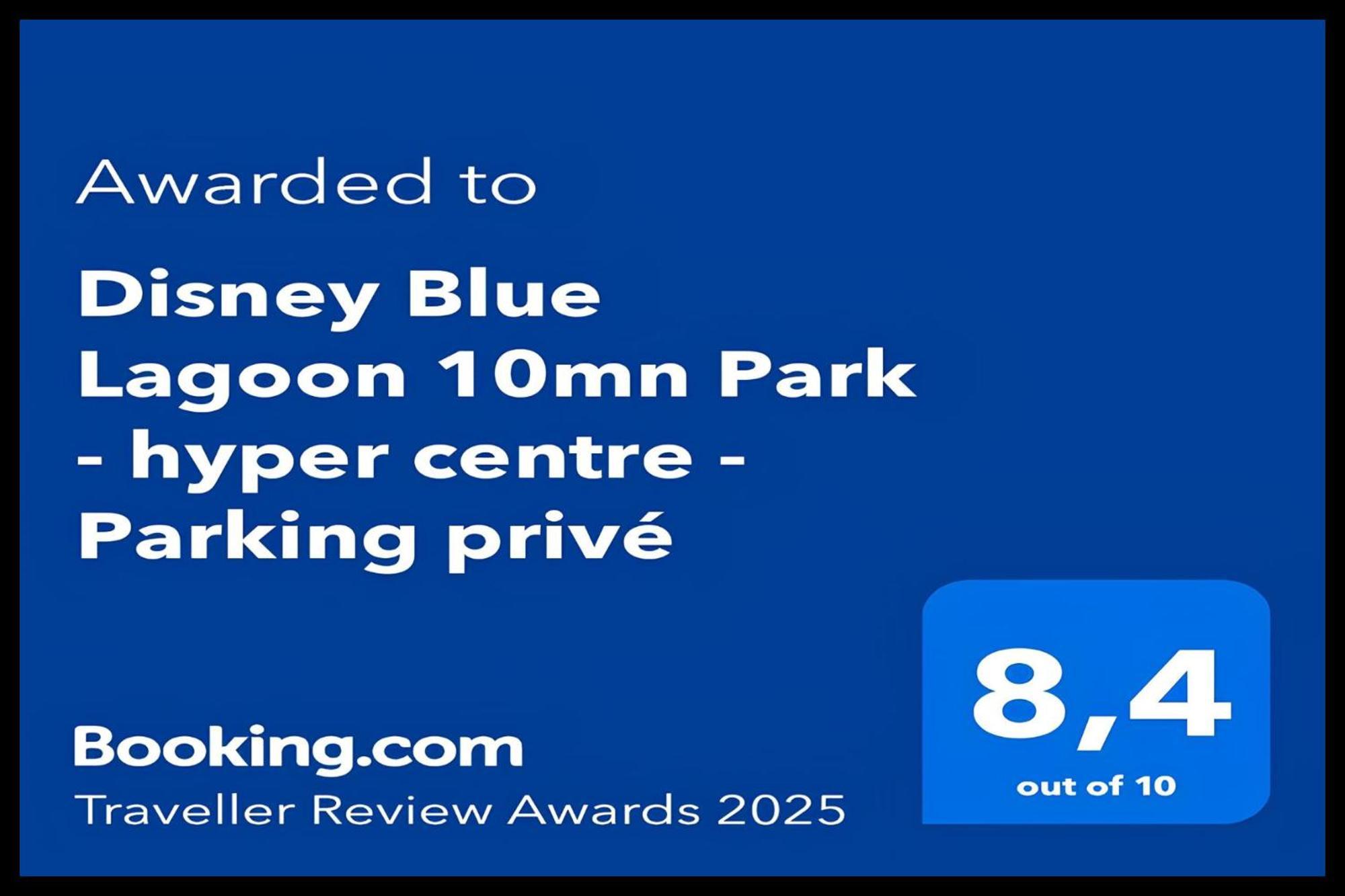 Disney Blue Lagoon - Ideal Sejour Famille Et Professionnel - Parking Inclus - Facile D'Acces - Proche Transport & Parc Disney Bussy-Saint-Georges Luaran gambar